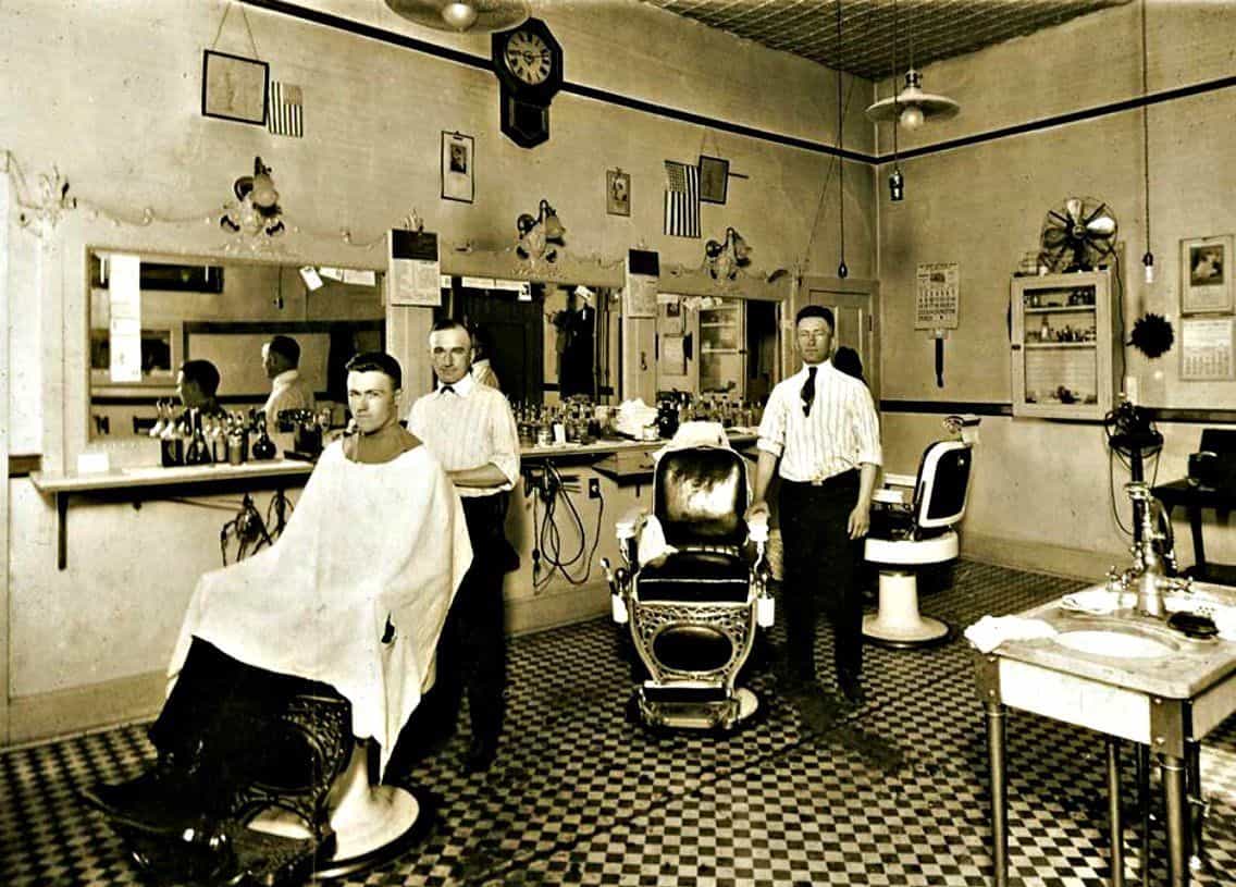 How barbershops originated