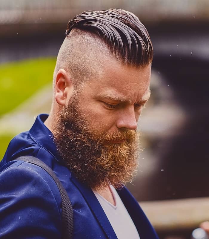 Viking Shaved Sides and Back