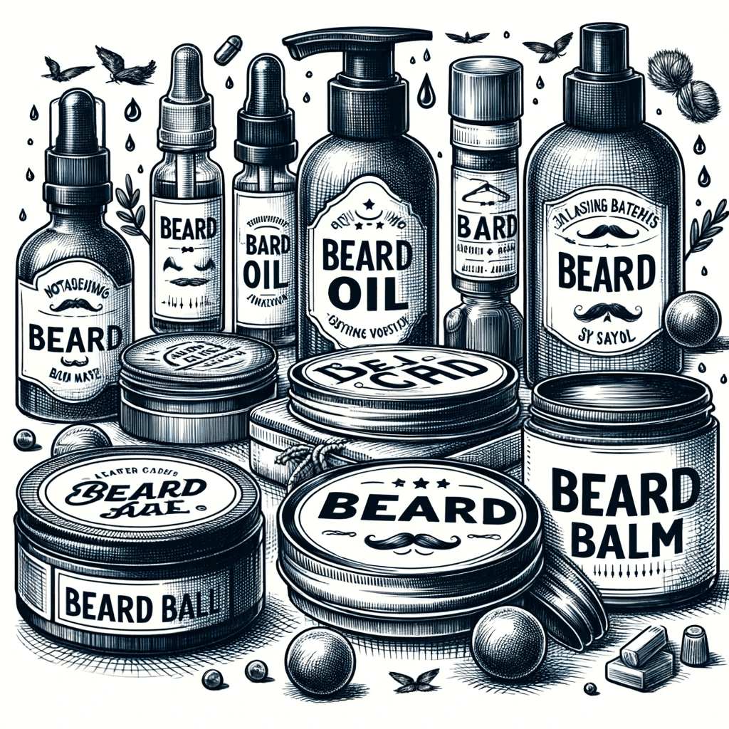 Beard oil and Beard balm